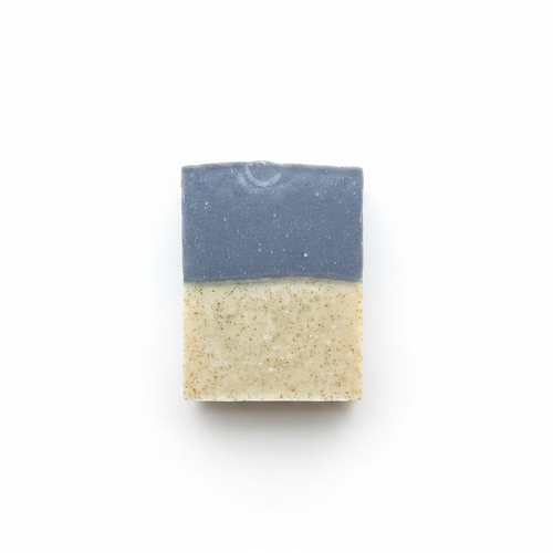 Neem & Charcoal Soap Bar - White Background